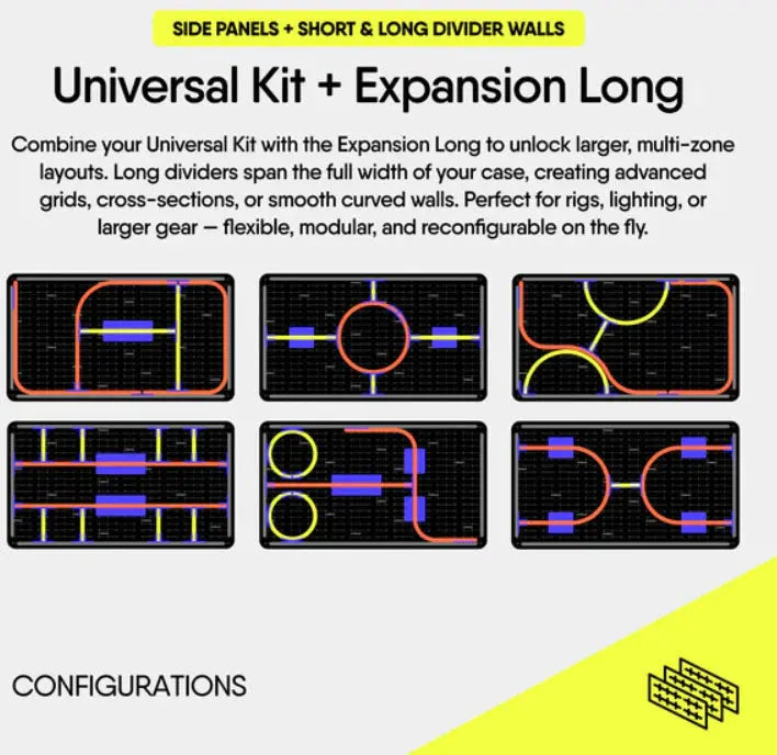 GRID DIVIDE CARRY ON EXPANSION LONG CC-Case Oy