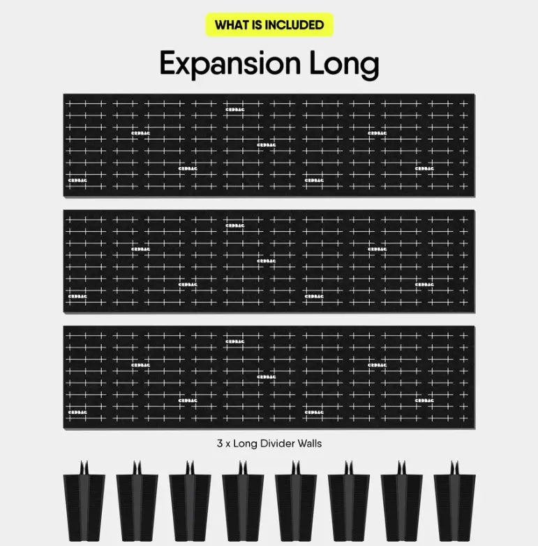 GRID DIVIDE CARRY ON EXPANSION LONG CC-Case Oy