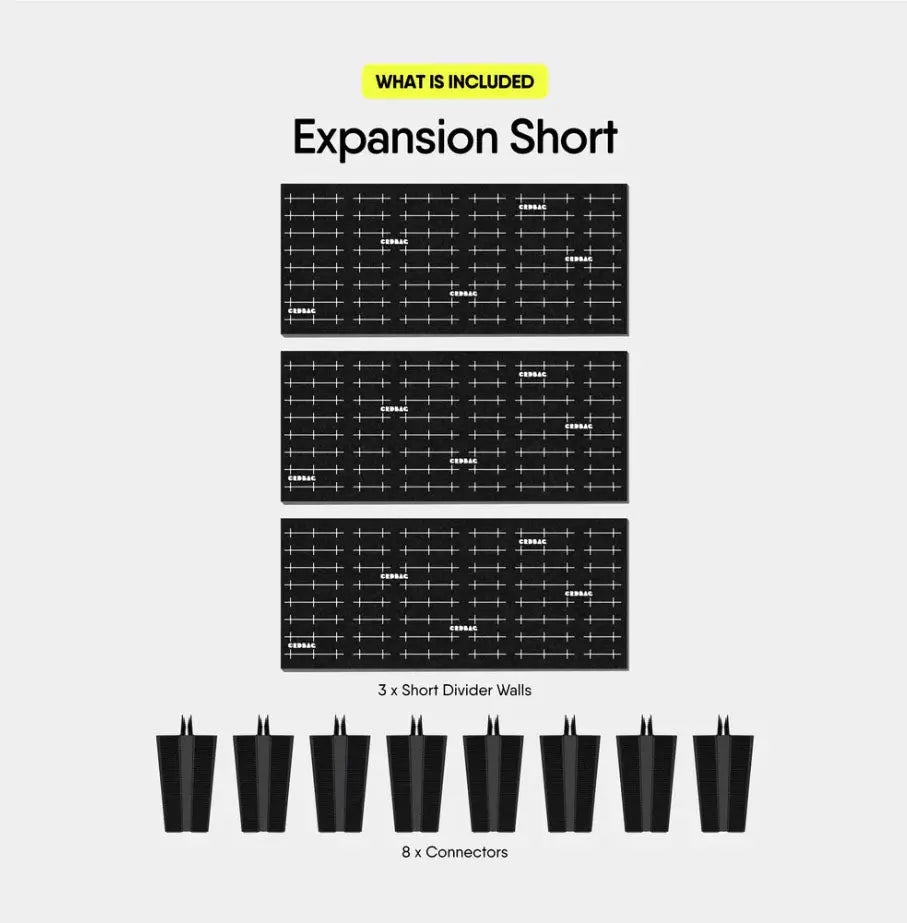 GRID DIVIDE CARRY ON EXPANSION SHORT CC-Case Oy
