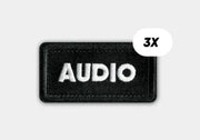 PATCHES AUDIO 3kpl CC-Case Oy