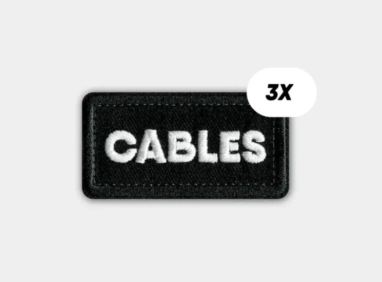 PATCHES STORAGE 3kpl CC-Case Oy