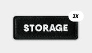 PATCHES STORAGE 3kpl CC-Case Oy